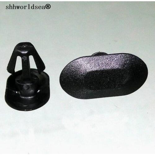 Shhworldsea 100pcs auto clip fasteners door sealing strip clamp Weather-Strip Clip for Renault 7701044547 Peugeot 699786