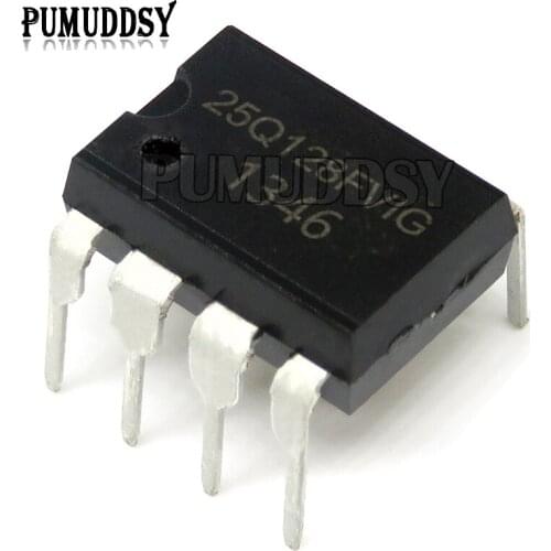 2pcs/lot W25Q128FVIQ 25Q128FVIQ W25Q128 DIP8 New Original