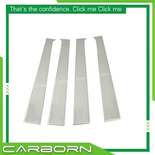 For Dodge Ram Crew Cab 2002-2007 304 Stainless Steel Car Window Pillar Post Trim-4 pieces