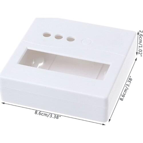 86 Plastic Project Box Enclosure Case for DIY LCD1602 Meter Tester With Button P82A