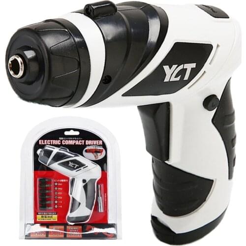 Charging Drill Q86 Household Small Dry Battery Electric Screwdriver Screw Drill Charging Drill