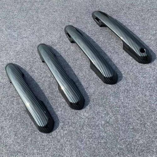 For 2021 Toyota Highlander Accessories Door Handle Cover Side Door Handle Protector Outer Door Handle Sticker ABS Car Styling