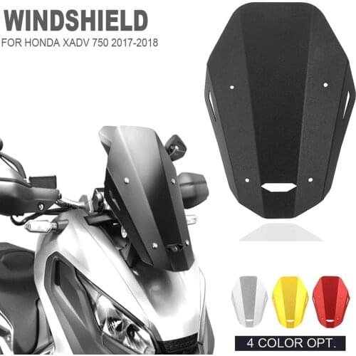 Motorcycle Aluminum CNC Windshield Wind Deflector Viser VIsor WindScreen FOR HONDA XADV 750 X ADV 750 X-ADV750 2017-2018