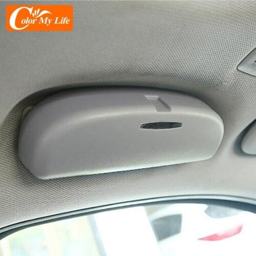 Car Sunglasses Holder Sun Glasses Box Eyeglasses Case for BMW X1 F48 X3 F25 X5 G05 F10 F11 F20 I3 Accessories