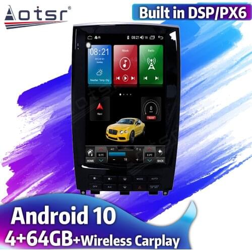 12.1 inch For Infiniti Q50 2015-2020 Android Car Multimedia Player GPS Navigation Auto Radio Stereo Video Headunit DSP Carplay