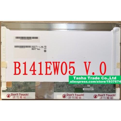 B141EW05 V.0 B141EW05 V0 LCD Screen LED Display 1280*800 Silver Small 40 PIN Connector Glossy