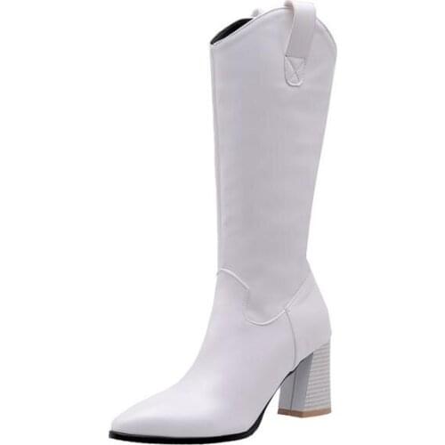 Big Size 9 10 11-17 boots women woman winter boots women women shoes botas Side zipper with buckle