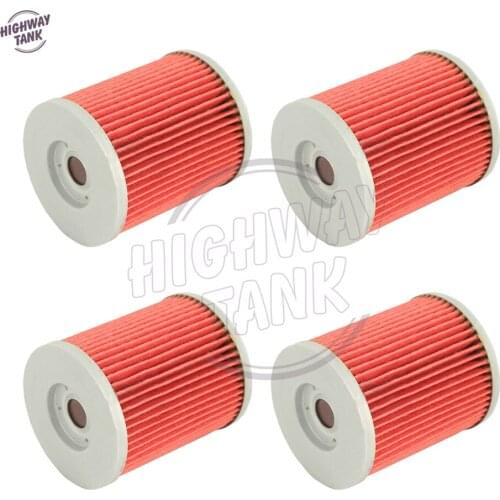 4 Pcs Motorcycle Engine Oil Filter Case for 2011 CAN-AM SSV1000 COMMANDER 1000 APRILIA 650