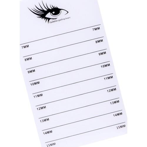 False Lashes Adhesive Glue Pallet Holder for Eyelash Extensions Acrylic Eye Lash Stand Pallet Holder/ Lashes Tray Strip Pallet