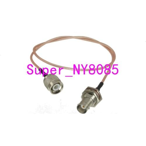 Cable TNC Male Plug to BNC Female Jack Bulkhead RG316 RF Pigtail jumper cable 4inch~10M
