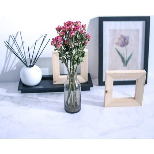 Best Home Wedding Newyear Valentine Day Decoration Ornaments High Quality Ins-Style Preserved Dried Rose Blooming Bubble Bouquet