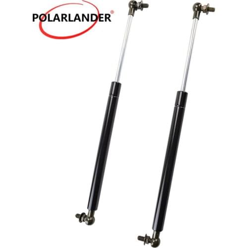 Hood Support Rod Hydraulic Rod Gas Spring Thickened Precision Steel Pipe Black 2 Pcs For N/issan Patrol Y61 Y62 GR GU