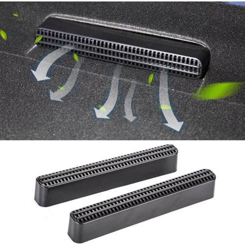 For Honda Accord 10th 2018 UP Under Seat AC Heat Floor Air Conditioner Vent Outlet Grille Protective Cover Car Interior Trim