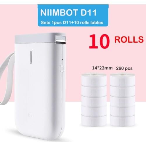 Self Adhesive Paper For Niimbot D11 Special Price, Heat Sensitive, Production Date Printers Label Thermal Printer Impressora Hot