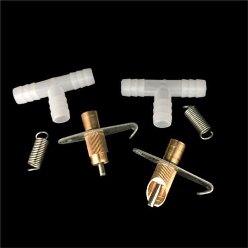 Animal farm Rabbit Drinkers With 8mm Barb Tee Connector Automatic Nipple Drinkers Mink Fox With Raccoon Drinking Fountain 100Pcs