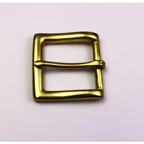 New solid brass heavy buckles of 3pcs for DIY leather craft 40mm inner width
