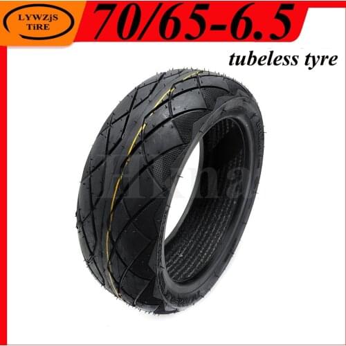 High Quality 70/65-6.5 Tubeless Tyre 10x2.70-6.5 Vacuum Tire for Electric Scooter Balance Car Accessories