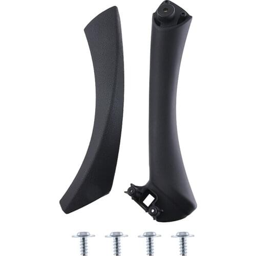 1SET Parts Replacement Car Left Right Inner Handle Door Panel Pull Trim Cover For BMW 3Series E90 E91 E9 316 318 320