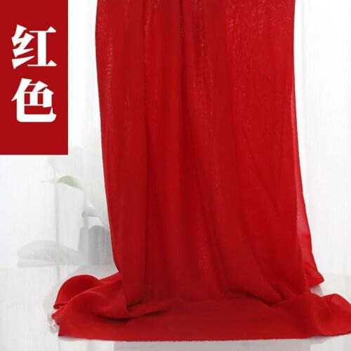 150cmx100cm 11 Color 100D Chiffon Georgette Fabric Summer Drape Skirt Clothing Lining White Black Gauze Skirt Lining Fabric