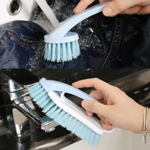 2 In 1 Hand-held Creative Clothes Cleaning Brush Narrow Cleaner Stains Scrub Brush Dust Remover Washing Laundry Cleaning Tools