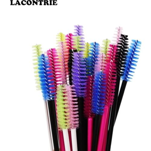 50/100/150 pcs Disposable Brush Eyelash Brushes Disposable Eyelash Mascara Spoolie Brushes Applicator Brushes