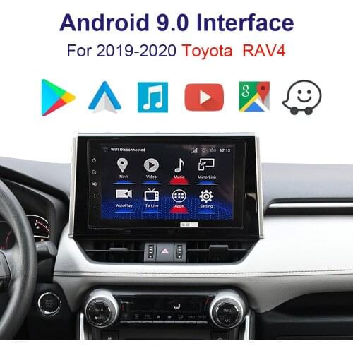 Android 9.0 Navigation interface Box car screen upgrade system for 2019 2020Toyota RAV4