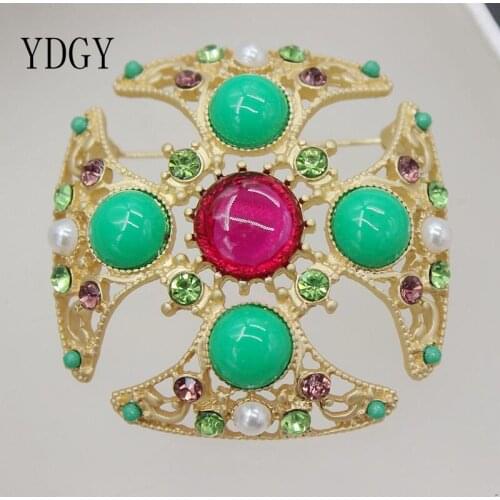 YDGY Baroque Creative Geometry Pin Fashion Female Lamille PIN Wedding Accessories Female Jewelry 2019 New