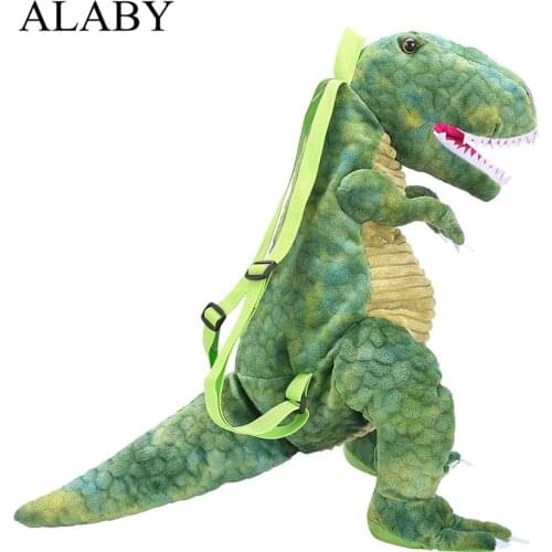 Kids School Backpack Parent-child Dinosaur Bag New Children Backpack Women Girls Cartoon Big Dinosaur Backpaack For Dropshipping