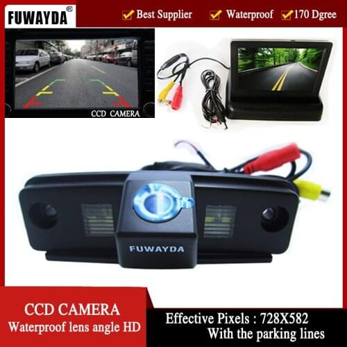 Car RearView Camera Car parking camera HD 4.3 inch Rearview Mirror Parking Monitor for SUBARU Forester / Outback / Impreza Sedan