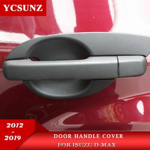 2017 2016 For Isuzu d-max Door Handle Cover For Isuzu d-max 2012-2016 Handle Accessories For Isuzu Chevrolet d-max 2016 Ycsunz