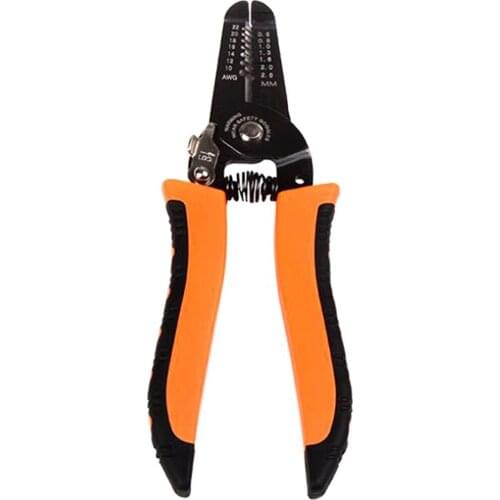 Crimper Cable Cutter Automatic Wire Stripper Hand Tools Wire Terminal Stripping Crimping Peeling Pliers 0.6-2.6mm 10-22AWG