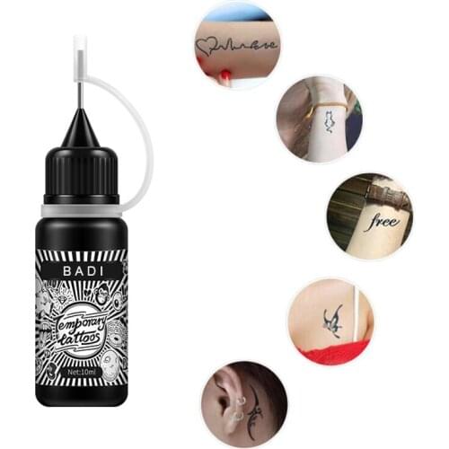 2pcs Professional Waterproof Tattoo Ink Body Paint Art Henna Paste Tattoo Juice Ink for Permanent Makeup Tattoo Accessory Supply