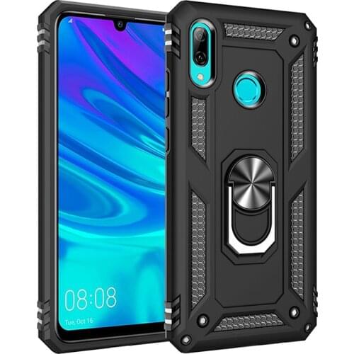 Shockproof Case for Huawei Honor 10 Lite Case Cover Military Armor Drop Protective Ring Holder Magnet Phone Case Honor 10 Lite