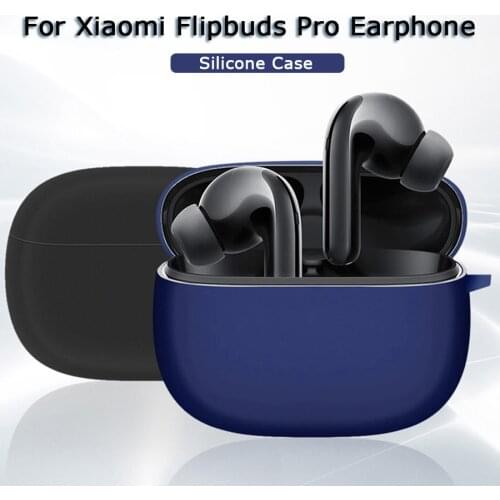 Silicone Protective Cover Case for Xiaomi FlipBuds Pro Charging Box TWS Bluetooth Headset Protector Shell Pouch for FlipBuds Pro