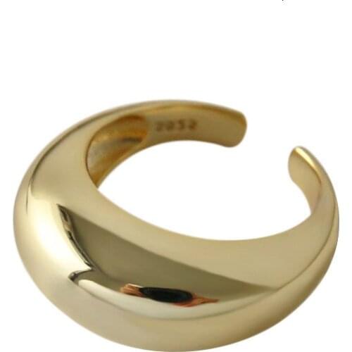 925 Sterling Silver Rings For Woman Argent Fine Designer Aesthetic Handmade Wedding Adjustable Ring 2021 Fine Jewellery