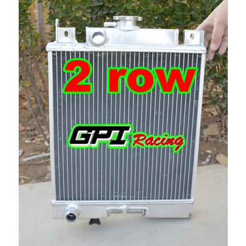 2row FOR Suzuki FOR Swift GTi 89-1994 Aluminum Radiator MT 1990 1991 1992 1993 90 94 93