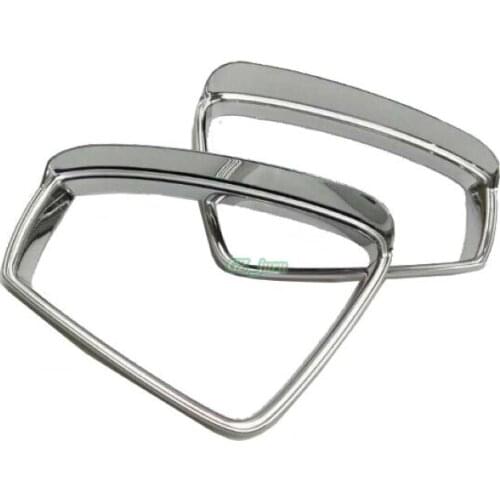 For Volkswagen Tiguan 2017 2018 ABS plating Rearview Side Mirror Rain Shield Visor Cover 2 pcs