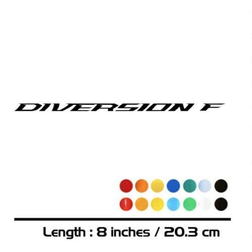2 X New Sales motorcycle bike Fuel tank Wheels Fairing notebook Luggage helmet MOTO Sticker decals For YAMAHA DIVERSIONF
