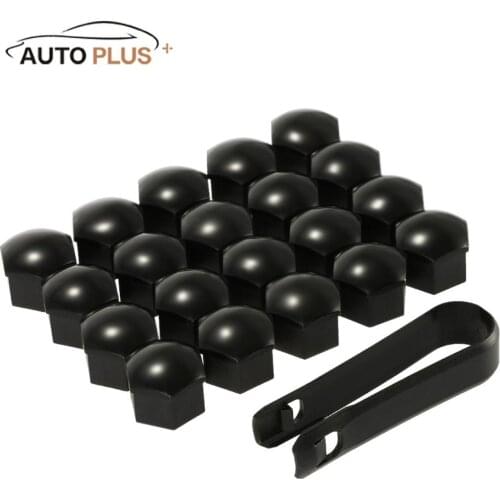 20Pcs 17mm Car Wheel Nuts Cover Bolt Cap Removal Tool Car Wheel Bolt for VW golf For audi wheel bolts