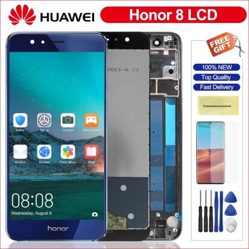 5.2'' Display For Huawei Honor 8 Lcd Display Touch Screen With Frame Digitizer Replacement For Honor8 FRD-L19 FRD-L09 Lcds