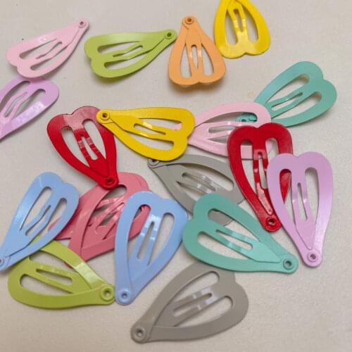 50Pcs NEW 2.2cm Peach Shape Dog Hair Clips Pet Hair Grooming Clips Pet Hairpin Dog Hair Accessories