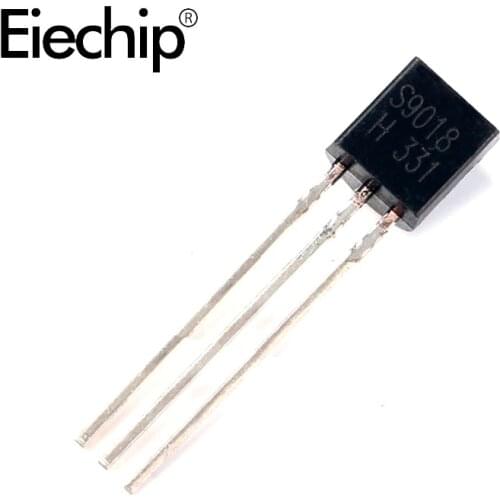 50PCS Transistor S9018 TO-92 New bipolar transistor