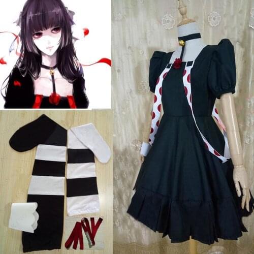 Anime Tokyo Ghoul JUZO SUZUYA REI cross dresser Cosplay Costume