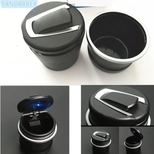 Car Ashtray Garbage Coin Storage Cup Container Cigar Ash Tray Forjeep renegade renegade honda civic ford fiesta peugeot 207 jett