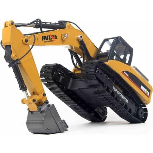 Full Metal Huina 1580 V4 (GUARANTEED TO BE V4 BIG BUCKET)RC Excavator by Fast Free Express Dropship to EU/US/AU/CA ONLY