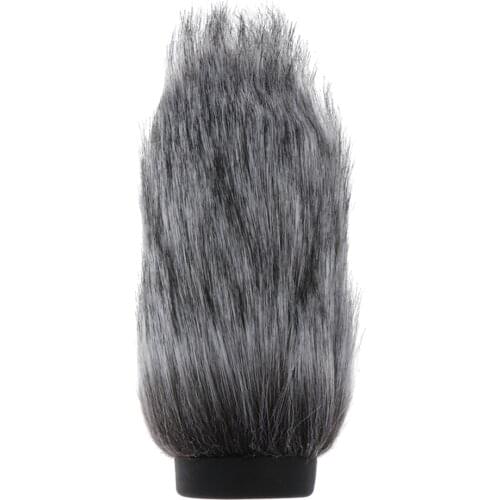 Interview Microphone Windscreen Filter Gray Covers Furry Cover 8"/9"/11"
