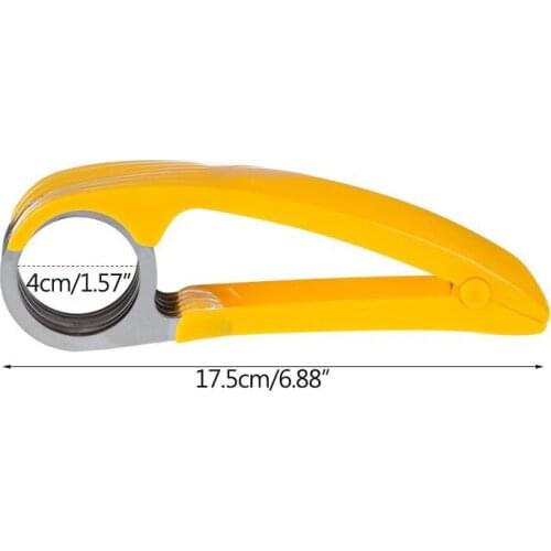 Eco-friendly Banana Slicer Cutter Kitchen Tools Plastic Vegetable Fruit Slicers Cutter Cucumber Ham Sala Shredders Cooking Tools