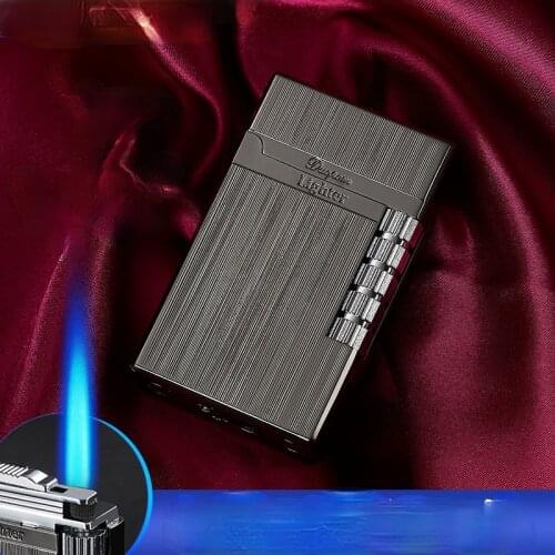 Side Play Loud Grinding Wheel Straight Into The Lighter Gadgets for Men Briquets Et Accessoires Fumeurs Tobacco Accessories Gift