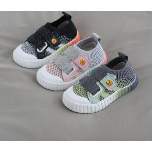 Autumn Baby Girls Boys Casual Shoes Infant Toddler Kids Children Non-slip Soft Bottom Stitching Color Student Sneakers sd2015