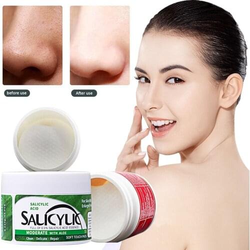 Salicylic Acid Mask Sheet Shrink Pores Moisturizing Acne Cleansing Mask Firming Hydrating Oil Control Cotton Sheet TSLM1